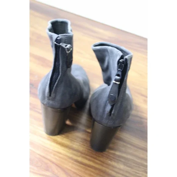 Rag & Bone Gray Leather Booties Size 38.5 | Size 7.5 - Picture 6 of 8